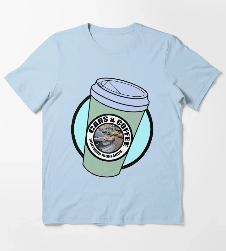 CARS COFFEE SOUTHERN HIGHLANDS T-Shirt Sky Blue