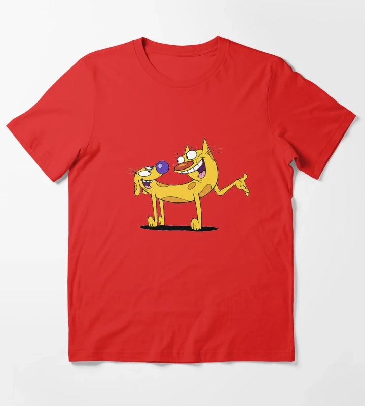 CATDOG T-Shirt Red