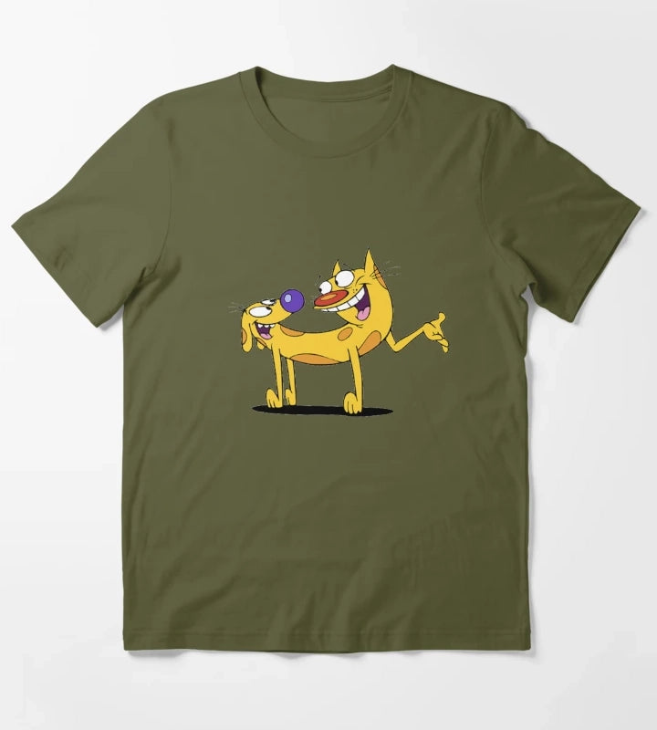 CATDOG T-Shirt Olive Green