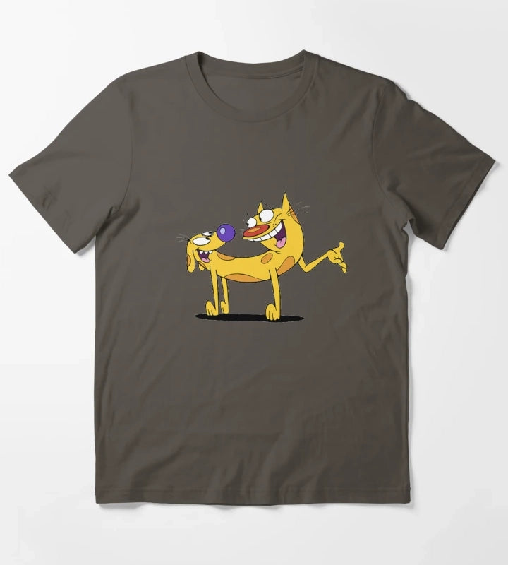 CATDOG T-Shirt Dark Grey