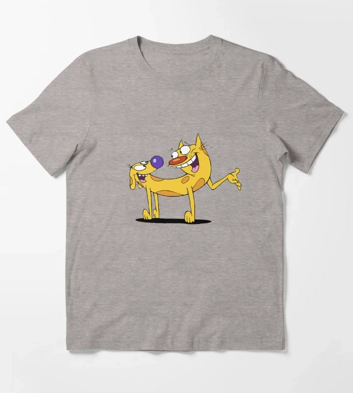 CATDOG T-Shirt Heather Grey