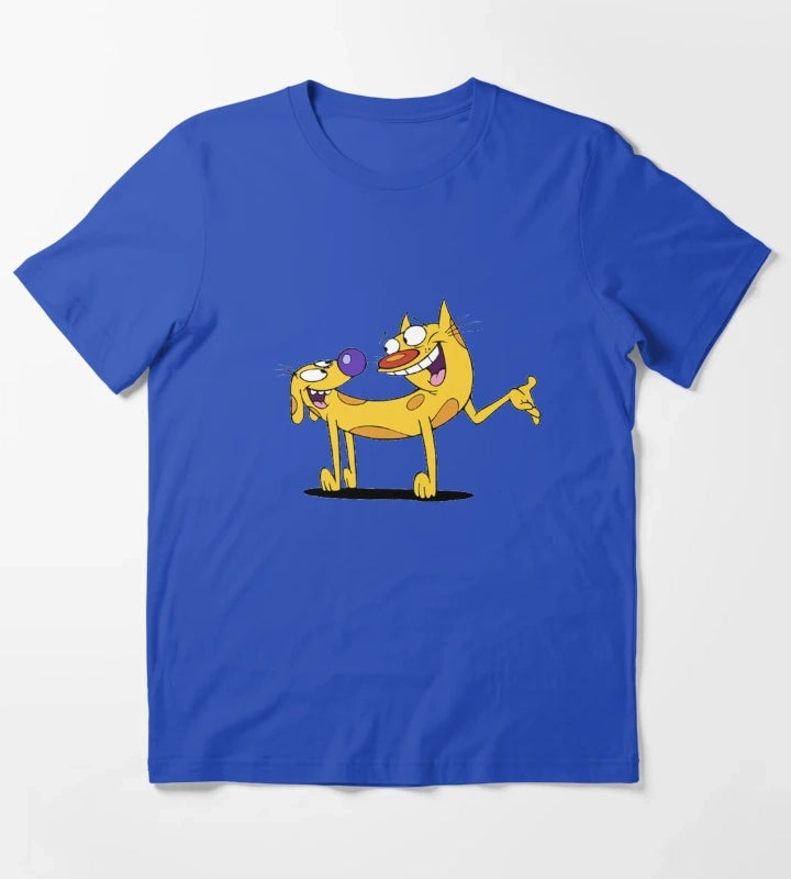 CATDOG T-Shirt Blue