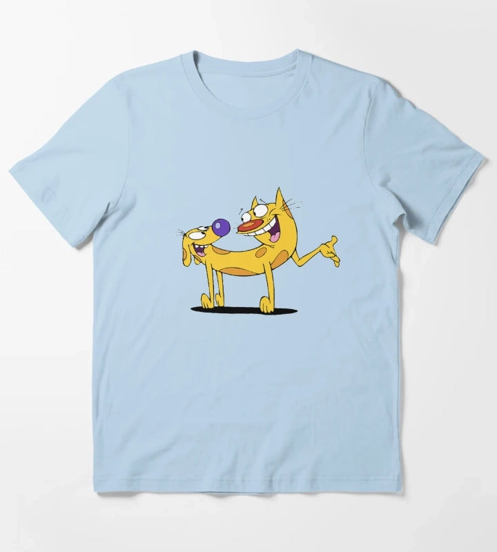 CATDOG T-Shirt Sky Blue