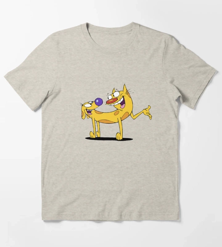 CATDOG T-Shirt Cream