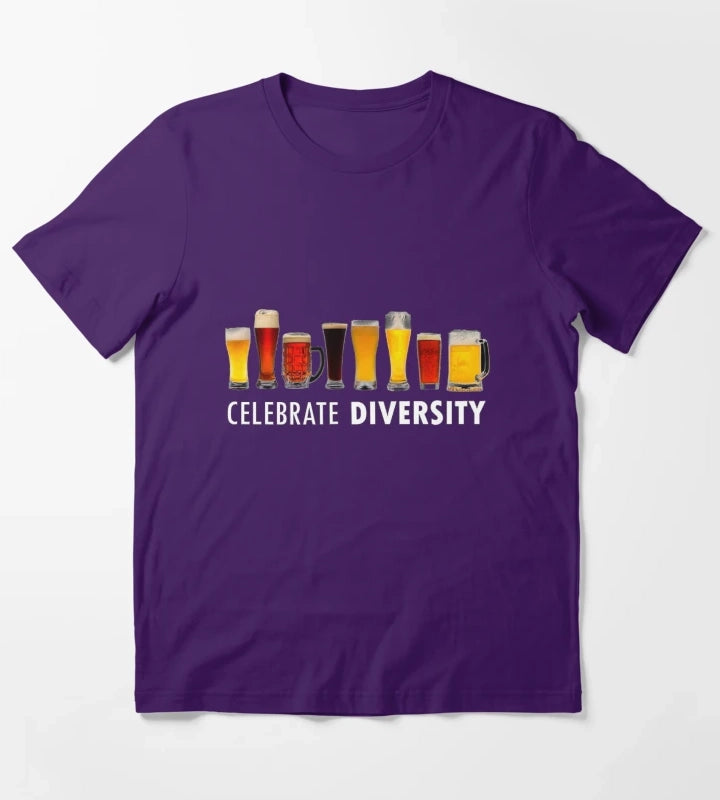 CELEBRATE DIVERSITY T-Shirt Purple