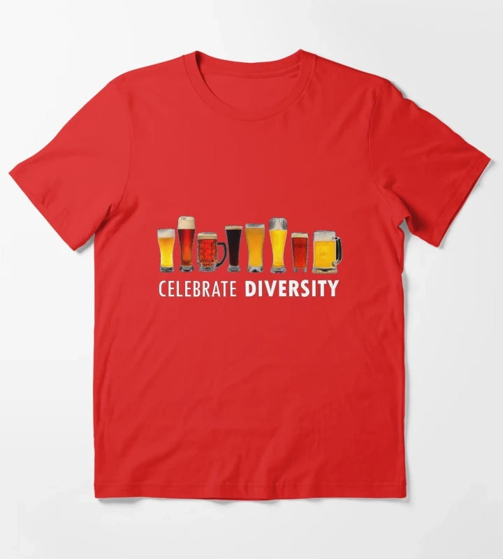 CELEBRATE DIVERSITY T-Shirt Red