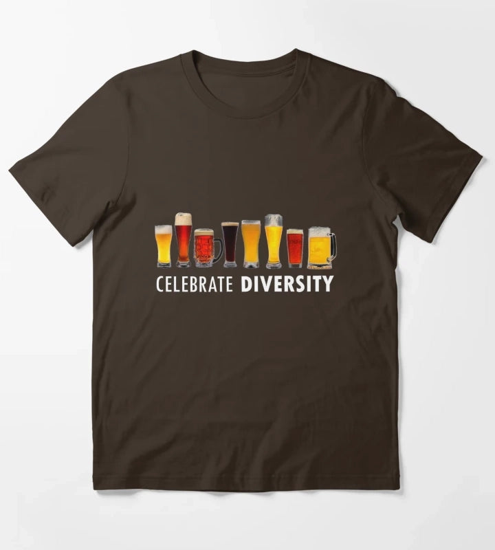 CELEBRATE DIVERSITY T-Shirt Brown