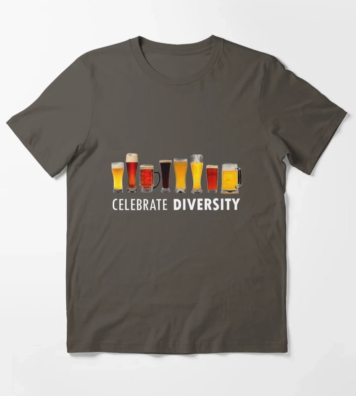CELEBRATE DIVERSITY T-Shirt Dark Grey