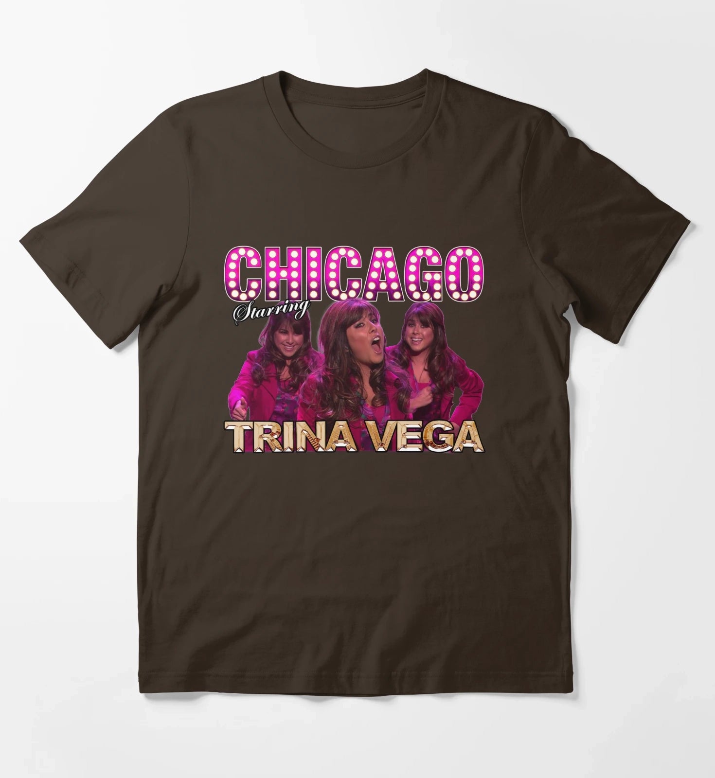 CHICAGOOOOOO T-Shirt Brown