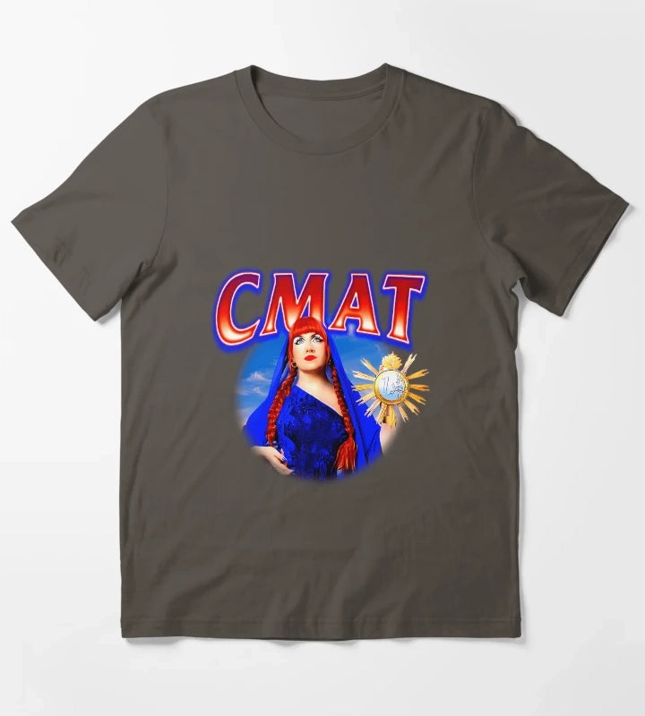 CMAT Singer EuroCountry Album T-Shirt Dark Grey