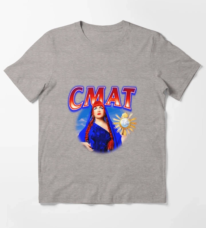 CMAT Singer EuroCountry Album T-Shirt Heather Grey
