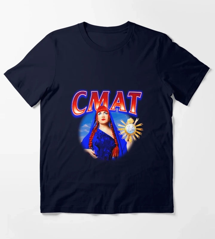 CMAT Singer EuroCountry Album T-Shirt Navy