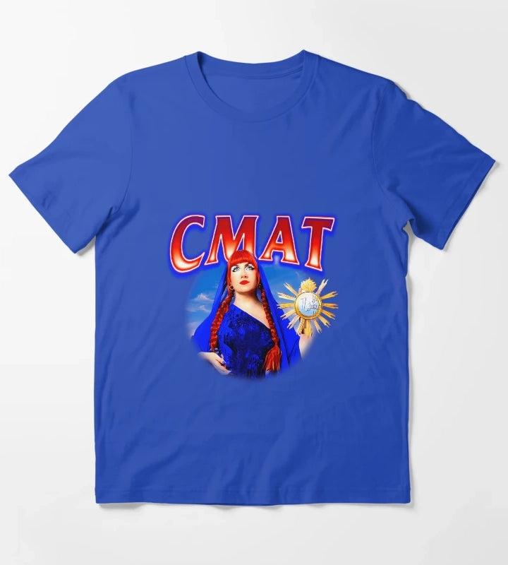 CMAT Singer EuroCountry Album T-Shirt Blue