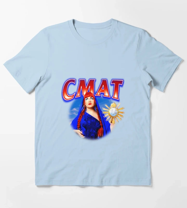 CMAT Singer EuroCountry Album T-Shirt Sky Blue