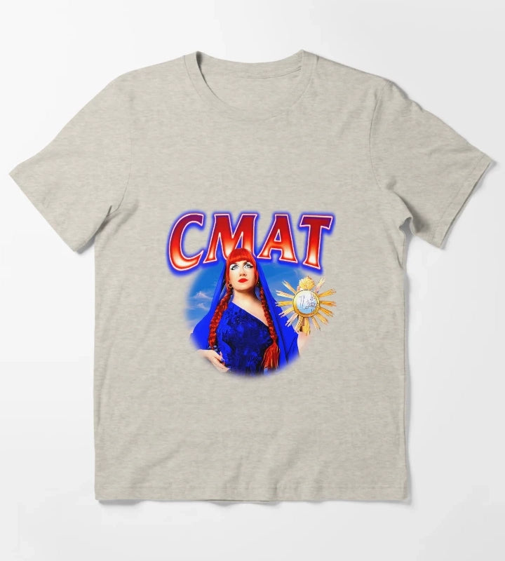 CMAT Singer EuroCountry Album T-Shirt Cream
