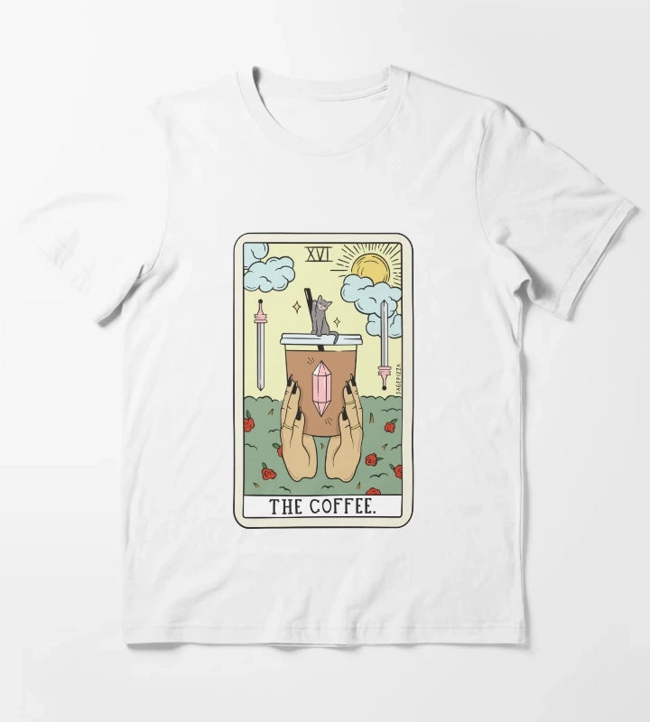 COFFEE READING LIGHT T-Shirt White