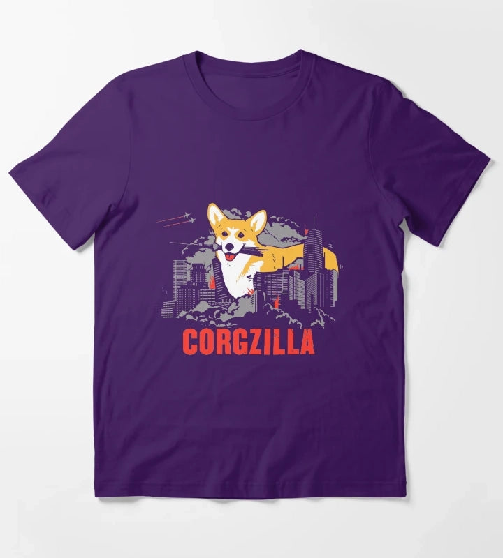 CORGZILLA T-Shirt Purple