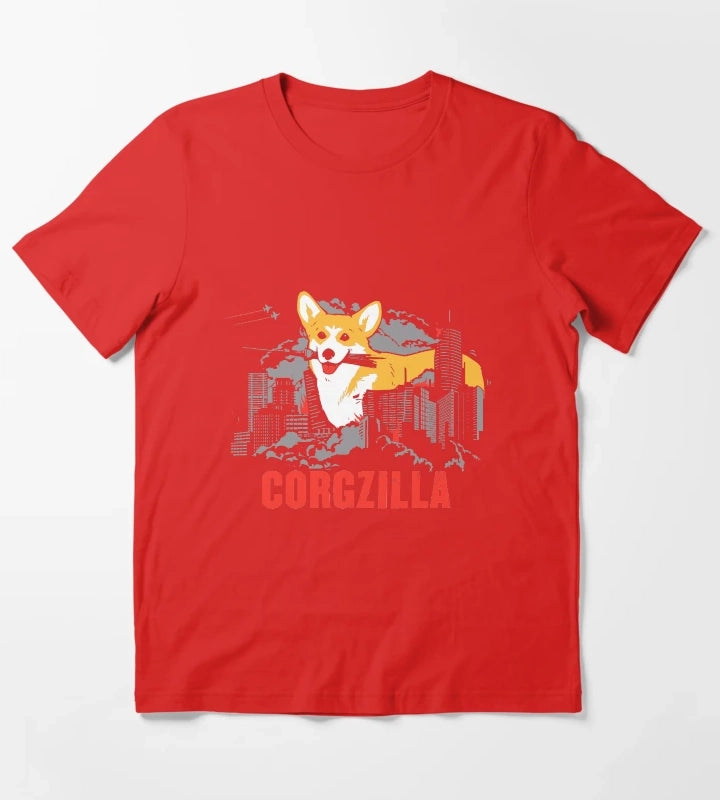 CORGZILLA T-Shirt Red