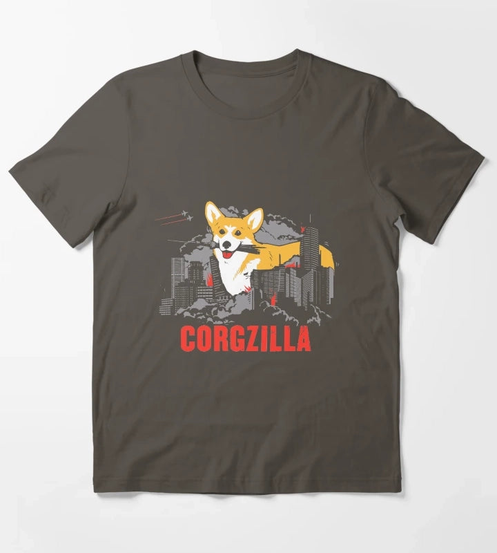 CORGZILLA T-Shirt Dark Grey