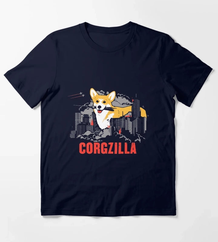 CORGZILLA T-Shirt Navy