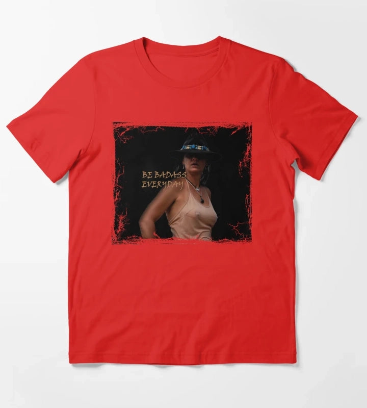 COWGIRL QUOTES COWGIRL ART T-Shirt Red
