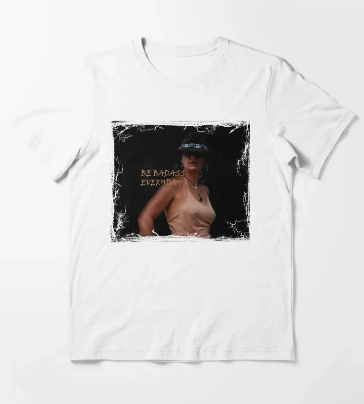 COWGIRL QUOTES COWGIRL ART T-Shirt White