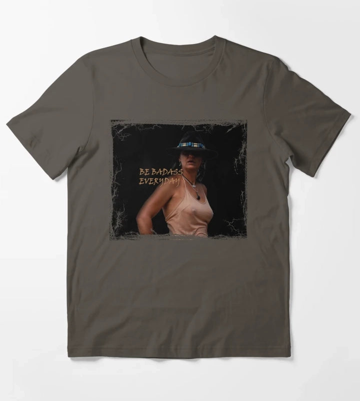 COWGIRL QUOTES COWGIRL ART T-Shirt Dark Grey
