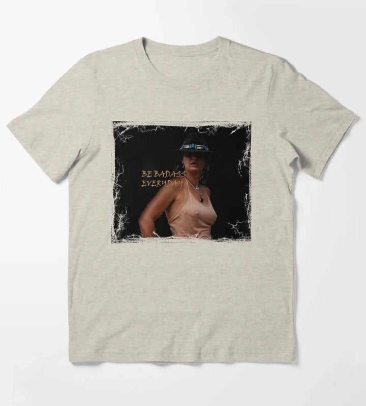 COWGIRL QUOTES COWGIRL ART T-Shirt Cream