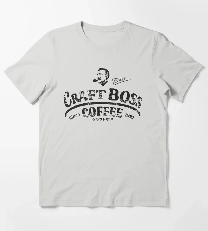 CRAFT BOSS COFFEE T-Shirt Light Grey