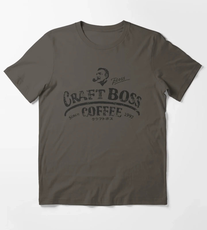 CRAFT BOSS COFFEE T-Shirt Dark Grey