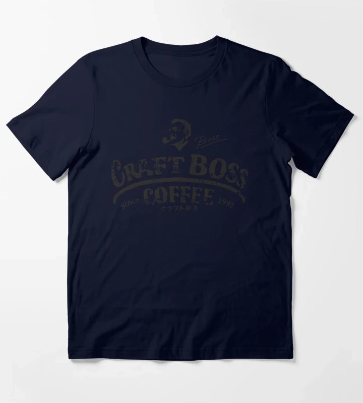 CRAFT BOSS COFFEE T-Shirt Navy