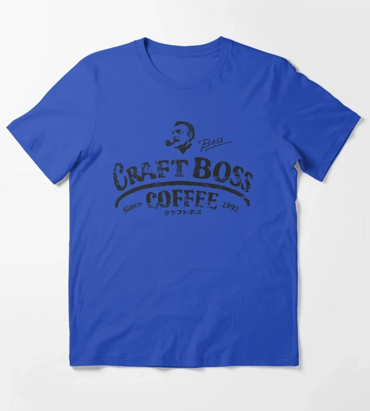 CRAFT BOSS COFFEE T-Shirt Blue
