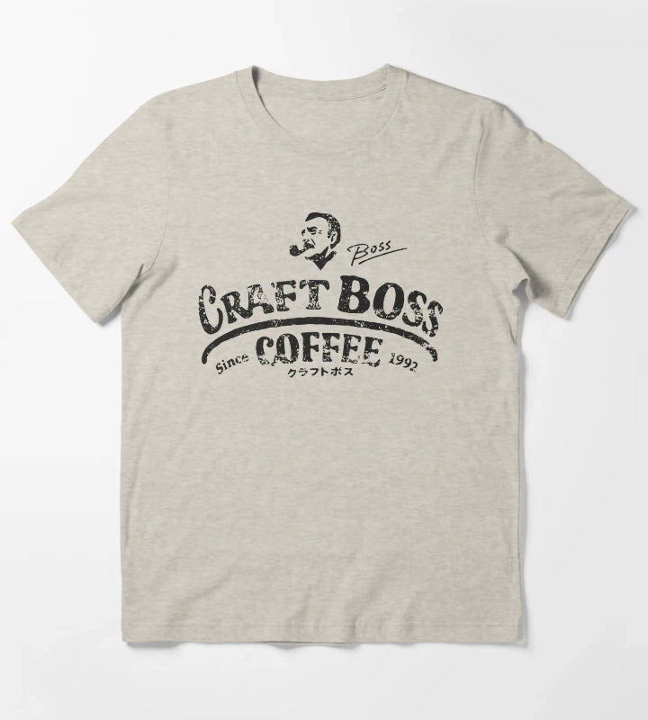 CRAFT BOSS COFFEE T-Shirt Cream