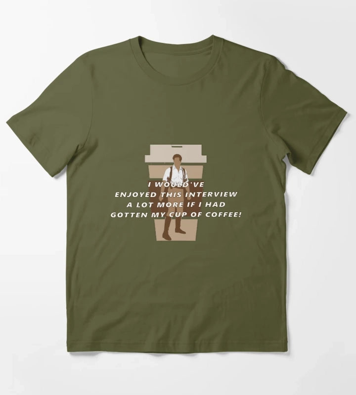 CUP OF COFFEE T-Shirt Olive Green
