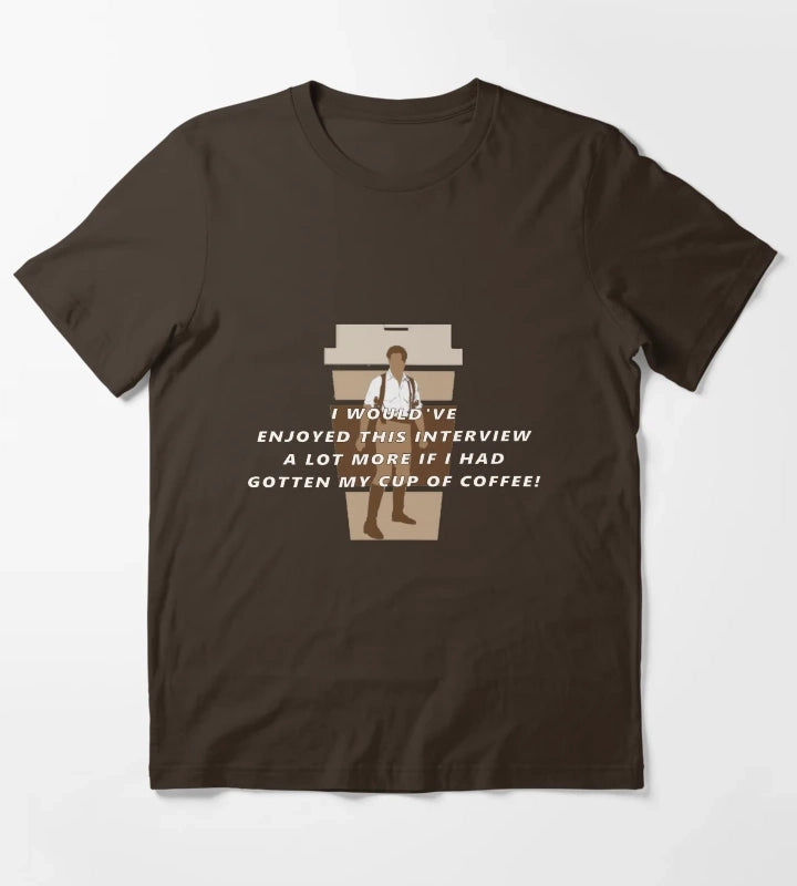 CUP OF COFFEE T-Shirt Brown
