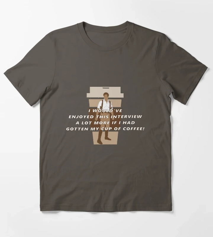 CUP OF COFFEE T-Shirt Dark Grey
