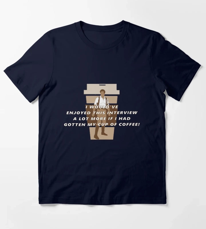 CUP OF COFFEE T-Shirt Navy