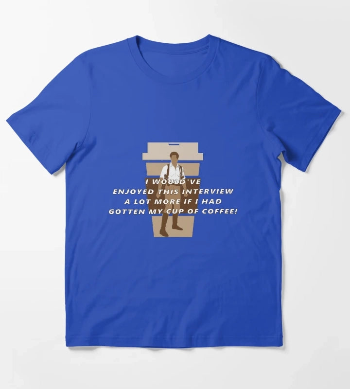 CUP OF COFFEE T-Shirt Blue