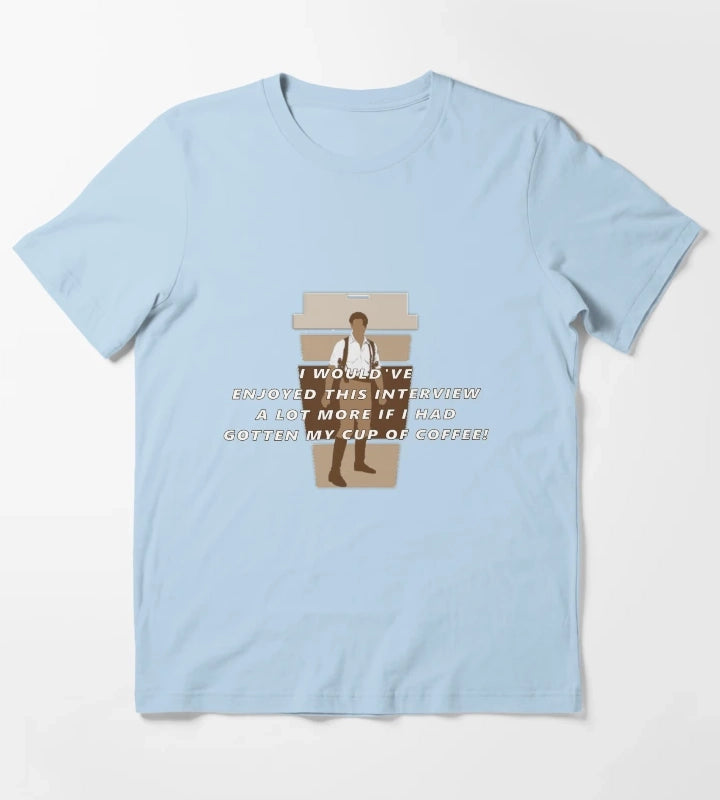 CUP OF COFFEE T-Shirt Sky Blue