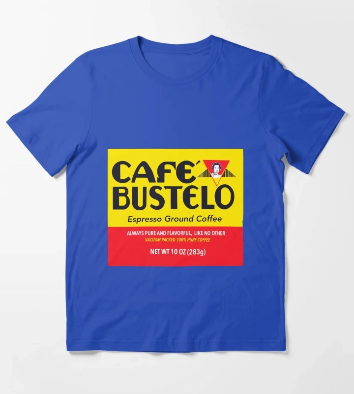 Caf bustelo T-Shirt Blue