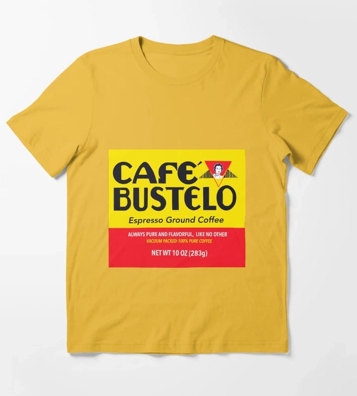 Caf bustelo T-Shirt Yellow