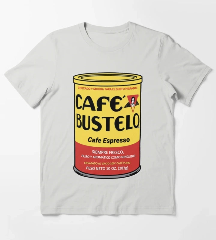 Cafe Bustle T-Shirt Light Grey