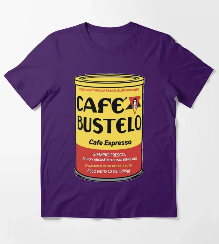 Cafe Bustle T-Shirt Purple