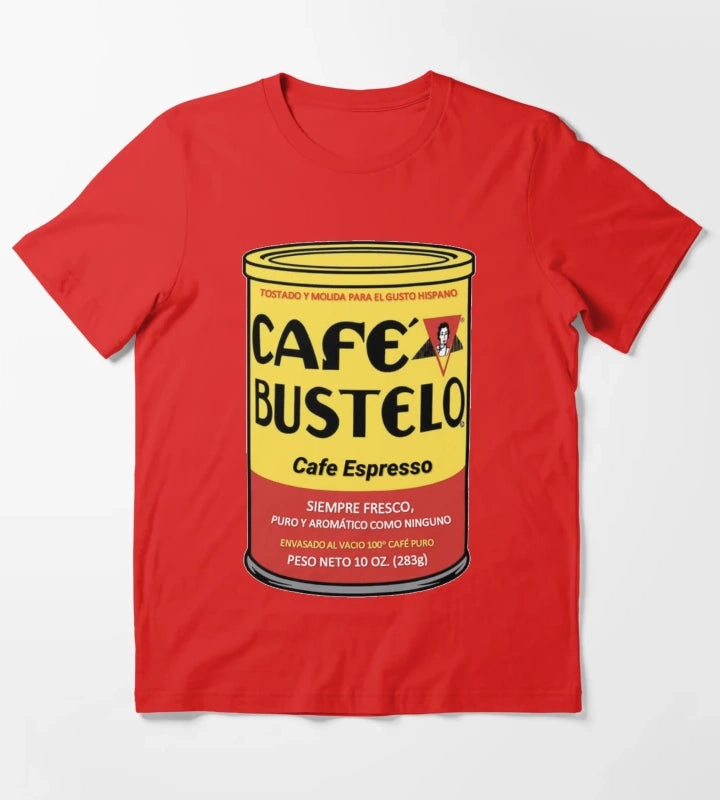 Cafe Bustle T-Shirt Red