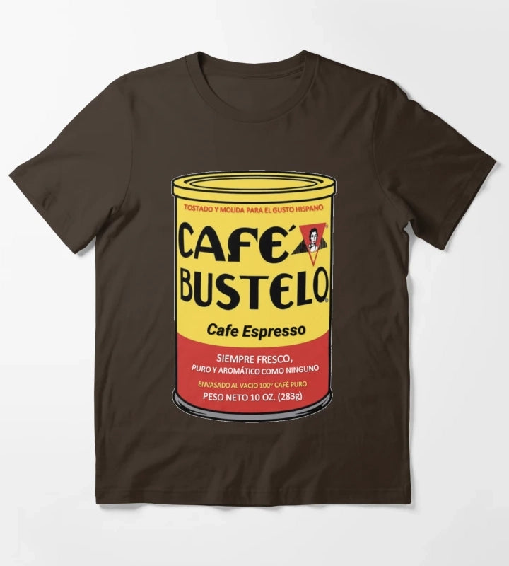 Cafe Bustle T-Shirt Brown