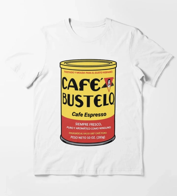 Cafe Bustle T-Shirt White