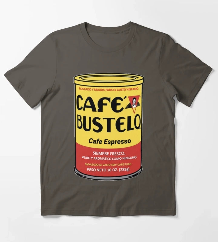 Cafe Bustle T-Shirt Dark Grey