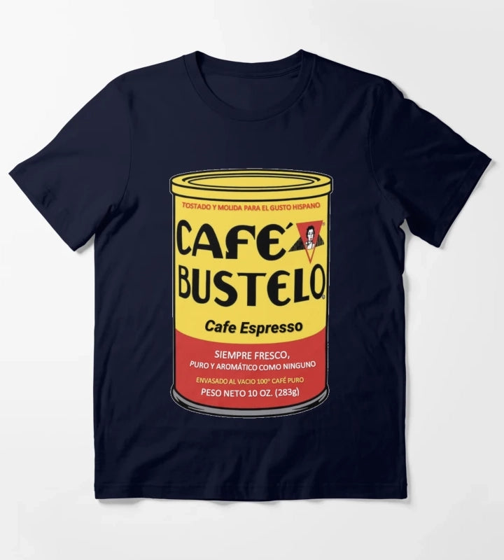 Cafe Bustle T-Shirt Navy