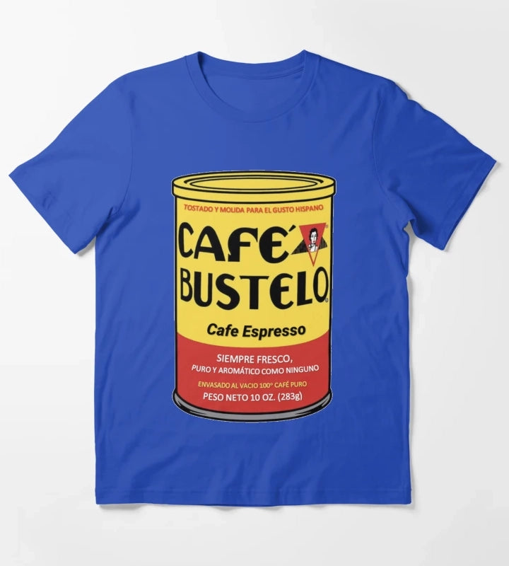 Cafe Bustle T-Shirt Blue