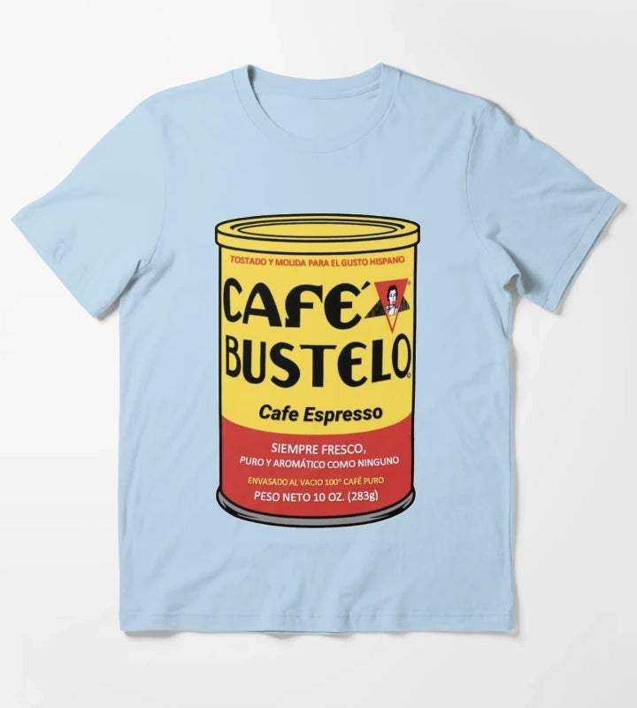 Cafe Bustle T-Shirt Sky Blue